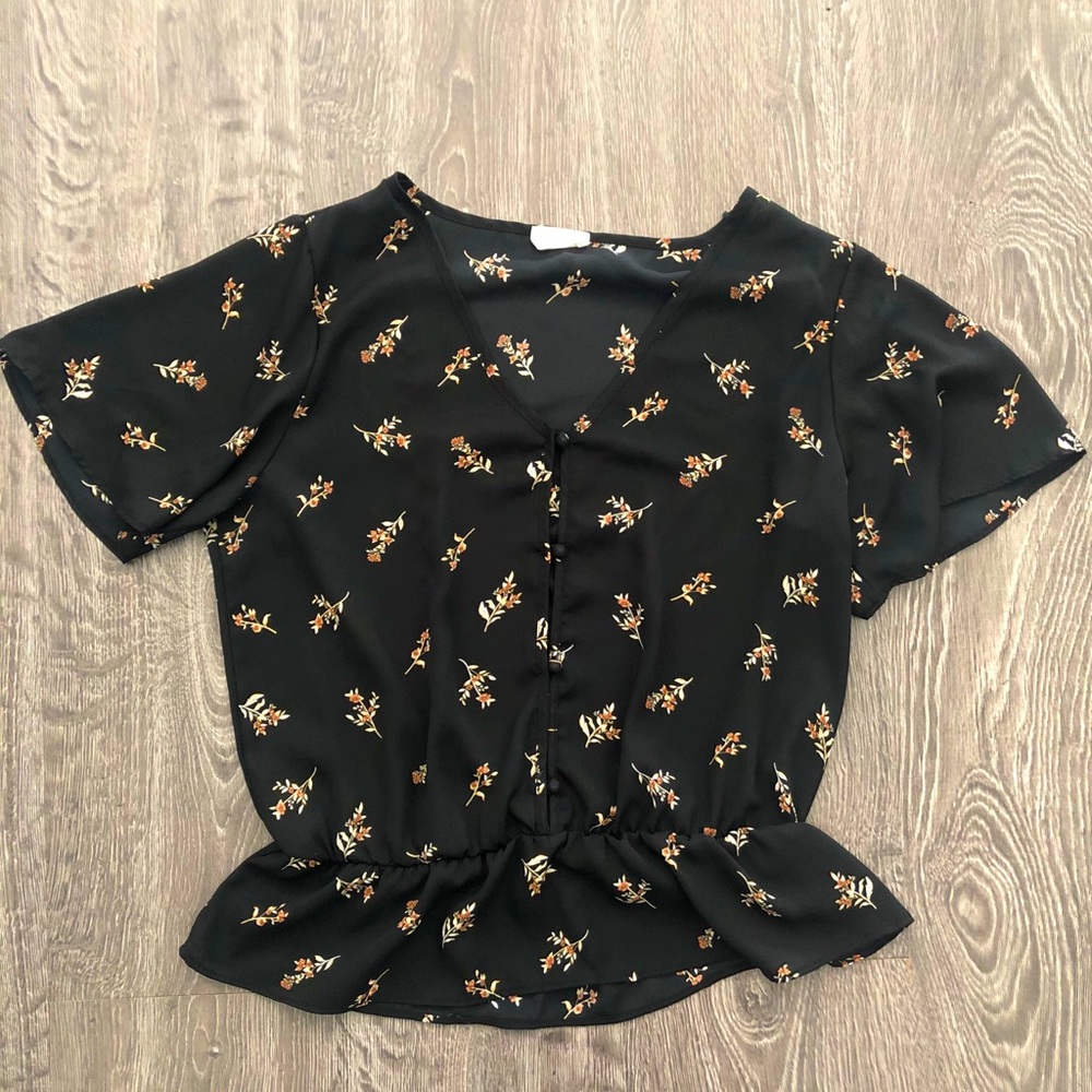 Floral blouse